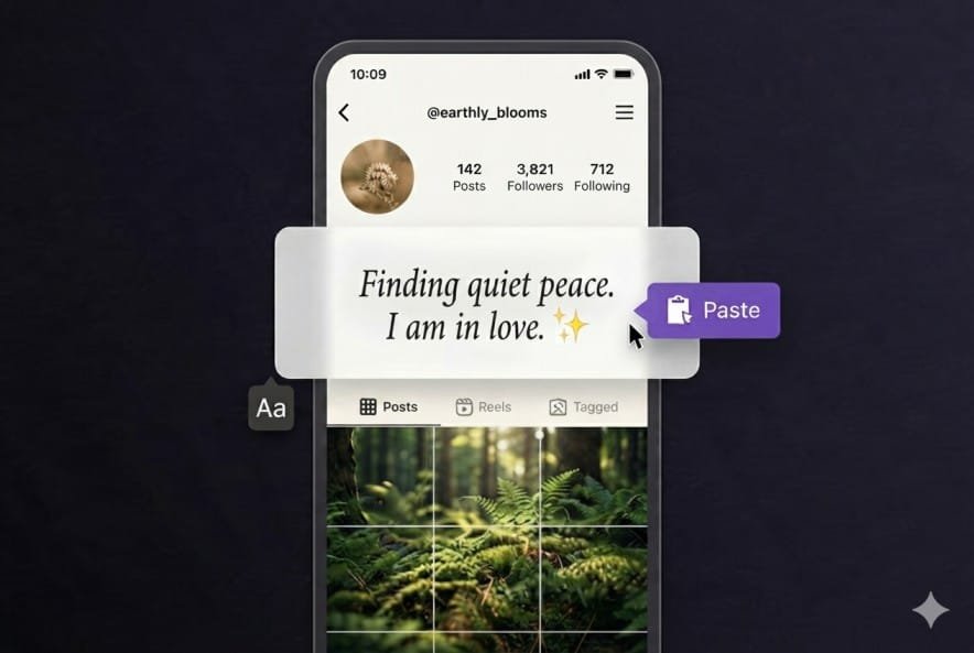 Instagram font generator