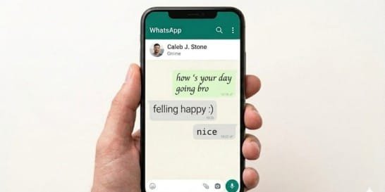 Messaging apps fonts